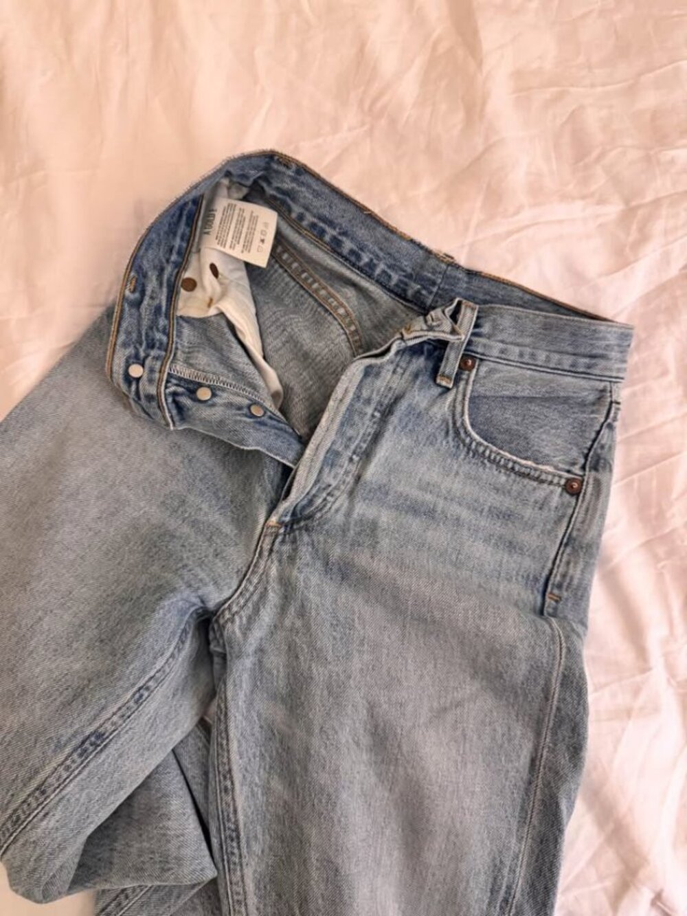 Aritzia Agolde Jaime High Rise Denim (Size 23)